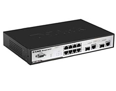 DGS-3200-10   2   8  10/100/1000Base-T Gigabit Ethernet + 2 - 10/100/1000Base-T/SFP